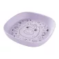 SKIP HOP Szilikon tányér Besties Squad Purple, 2év+