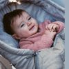 Inglesina Winter Muff Bordeaux téli lábzsák sportbabakocsiba