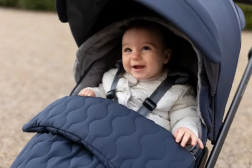 Inglesina többfunkciós 3 az 1-ben gyermek lábzsák sport babakocsihoz Winter FootMuff Blue