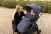 Inglesina többfunkciós 3 az 1-ben gyermek lábzsák sport babakocsihoz Winter FootMuff Blue