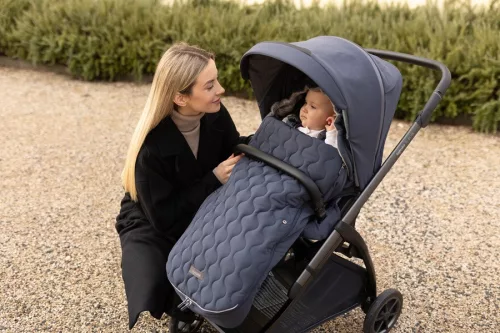 Inglesina többfunkciós 3 az 1-ben gyermek lábzsák sport babakocsihoz Winter FootMuff Blue