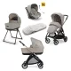 Inglesina Electa Darwin Recline Battery Beige babakocsi