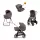 Inglesina Aptica Darwin Recline Evo 4in1 Essence Mokka multifunkciós babakocsi