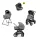 Inglesina Aptica XT Darwin 4v1 Canyon Grey kombinált babakocsi