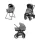 Inglesina Aptica XT Duo Canyon Grey babakocsi