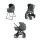 Új Inglesina Aptica XT Duo Taiga Green kombinált babakocsi