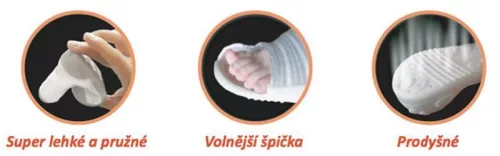 ATTIPAS Cipőcskék Ballet AB02 Pink XL méret 22,5, 126-135 mm