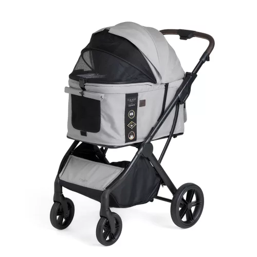 FIKAGO Macska / kutya babakocsi AGILE2 Soft Grey