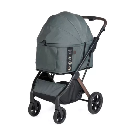 FIKAGO Macska / kutya babakocsi AGILE2 Vintage Green