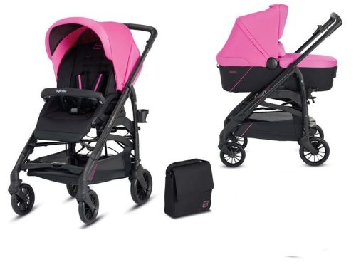 Inglesina Trilogy kombinált babakocsi Colors 2in1 - Wow Pink