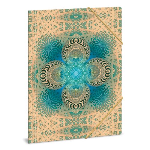 Ars Una Mandala Gold Hope A/4 Gumis Dosszié - Ars Una