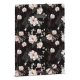 A/4 Dosszié Flowery Black (5374) 24 - Ars Una