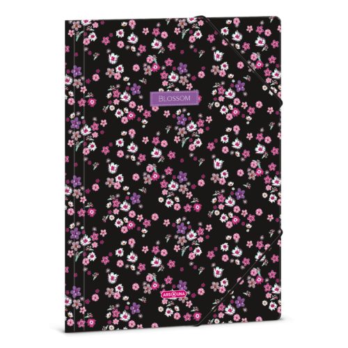 A/4 Dosszié Pearl Blossom Black (5377) 24 - Ars Una
