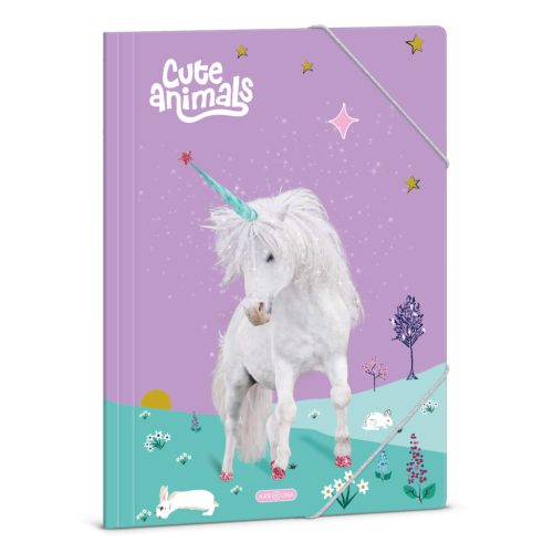 A/4 Dosszié Cute Animals Unicorn (5448) 25 - Ars Una