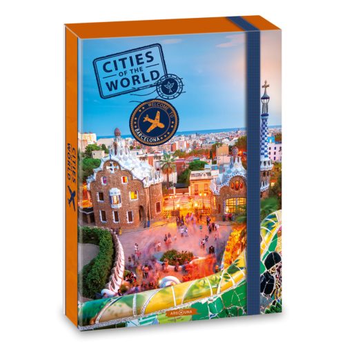 A/4 Füzetbox Cities-Barcelona (5238) 22 - Ars Una