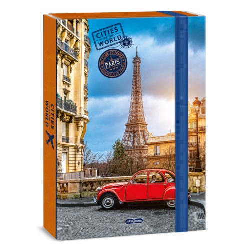 A/4 Füzetbox Cities-Paris (5313) 23 - Ars Una