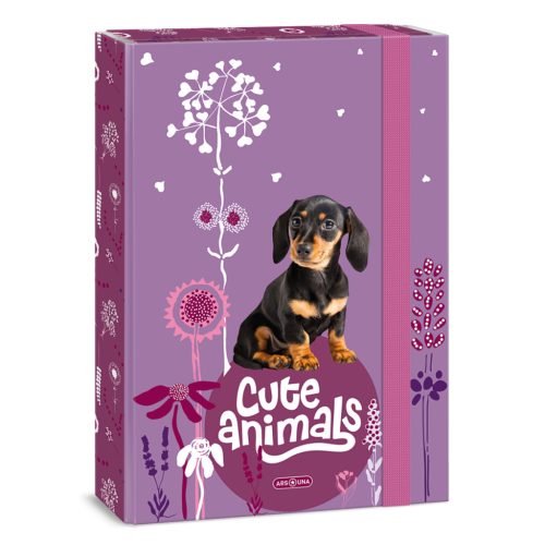 A/4 Füzetbox Cute Animals- Puppy (5369) 24 - Ars Una