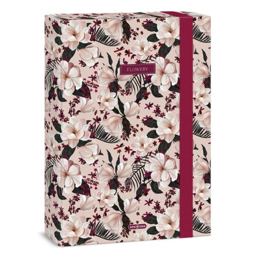 A4 Füzetbox Flowery Pink (5375) 24 - Ars Una