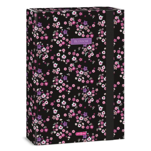 A4 Füzetbox Pearl Blossom Black (5377) 24 - Ars Una