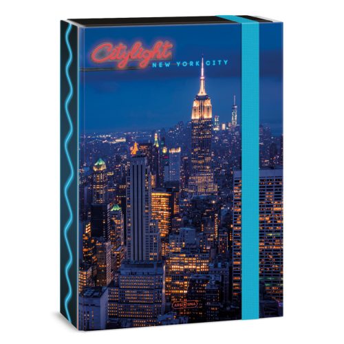 A/4 Füzetbox City Light-New York (5440) 24 - Ars Una