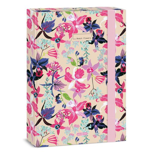 A/4 Füzetbox Beach Flowers (5469) 25 - Ars Una