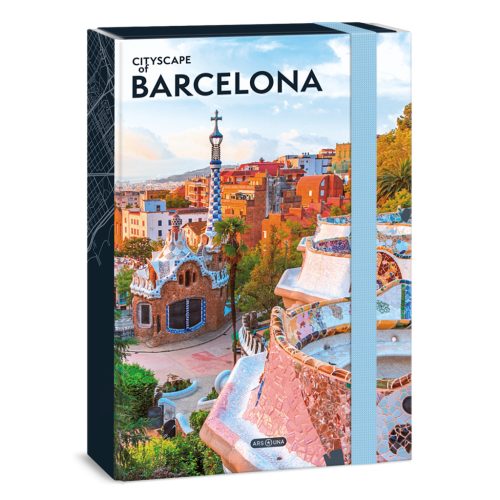 A/4 Füzetbox Cityscape-Barcelona (5509) 25 - Ars Una