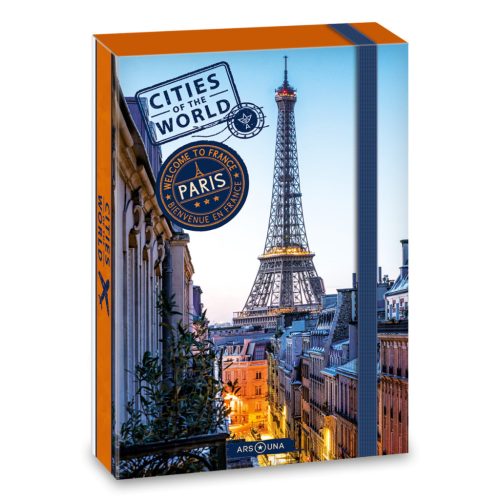 Ars Una Cities-Paris A/5 Füzetbox - Ars Una