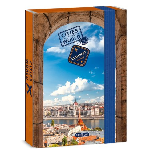 A/5 Füzetbox Cities-Budapest (5311) 23 - Ars Una