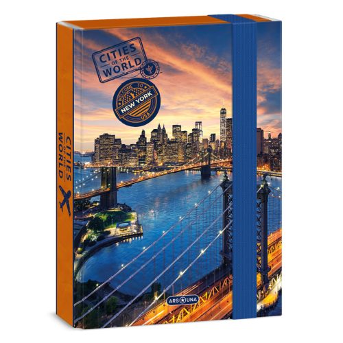 A/5 Füzetbox Cities-New York (5312) 23  - Ars Una