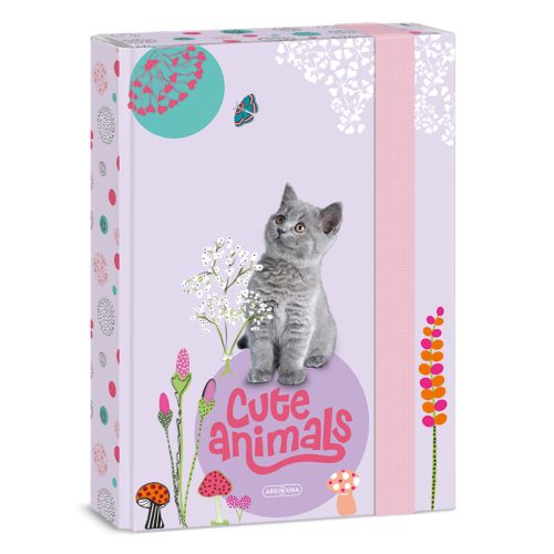 A/5 Füzetbox Cute Animals- Kitten (5368) 24 - Ars Una