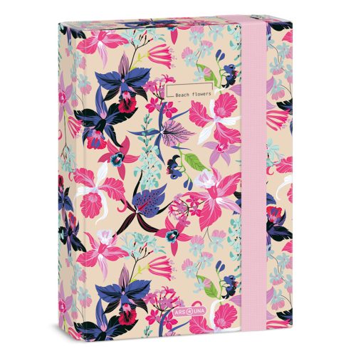A/5 Füzetbox Beach Flowers (5469) 25 - Ars Una