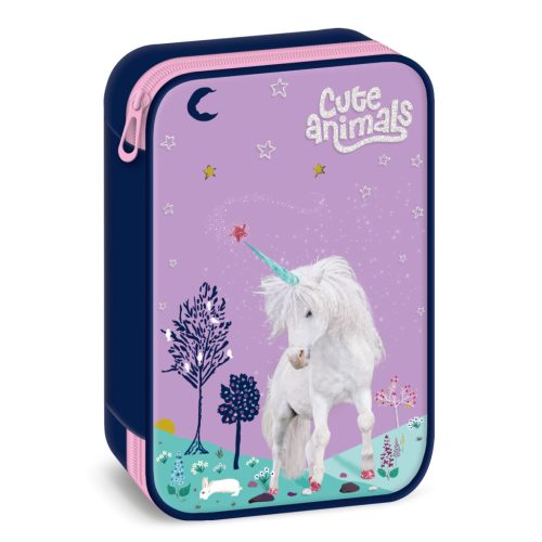 Többszintes Tolltartó  Cute Animals Unicorn (5448) 25 - Ars Una
