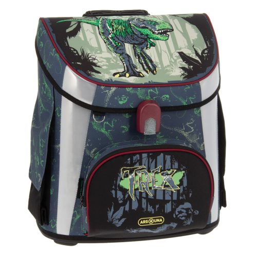Kompakt Easy Mágneszáras Iskolatáska  T-Rex (5346) 24 - Ars Una