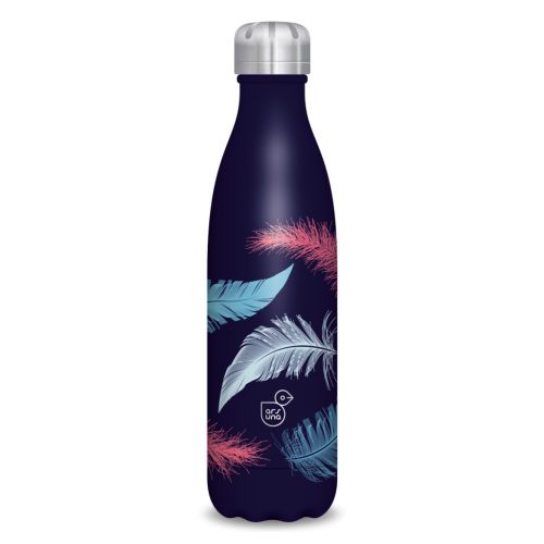 Ars Una Duplafalú Fémkulacs-500 Ml - Feather-Dark - Ars Una