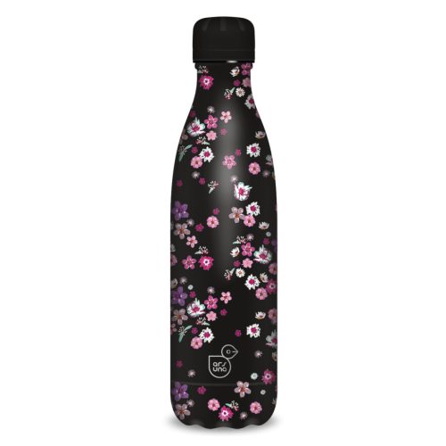 Duplafalú Fémkulacs-500Ml  Pearl Blossom Black (5377) 24 - Ars Una