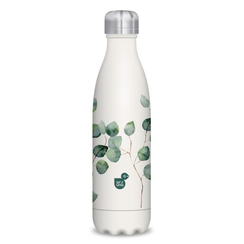 Duplafalú Fémkulacs-500Ml Botanic Leaf (5396) 24 - Ars Una