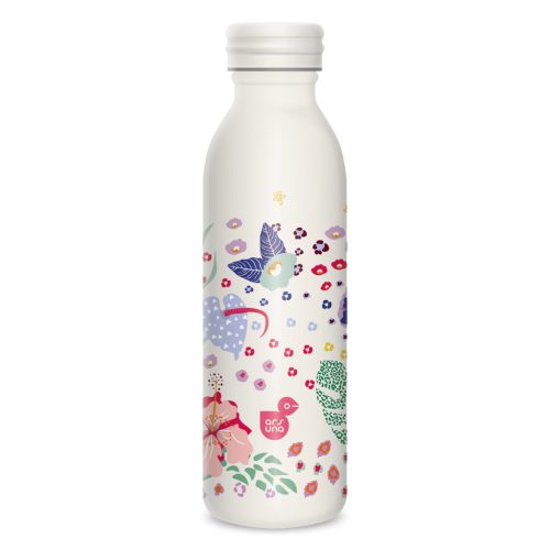 Duplafalú Fémkulacs-600Ml  Cream Hibiscus (5395) 24 - Ars Una