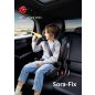 Autósülés Avova Sora-fix Koala Grey szürke,100-150cm
