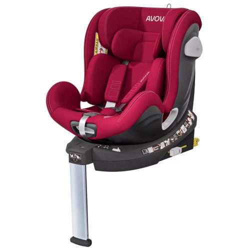 Avova Swan-fix I-SIZE Berry Pink 40-125cm gyerekülés