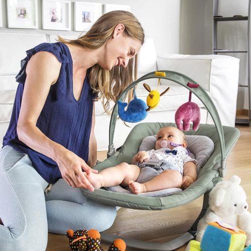 Inglesina Lounge Mint zenélő pihenőszék