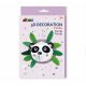 3D dekorációs puzzle panda Avenir