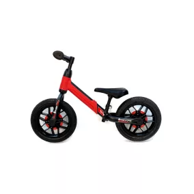   QPLAY Spark piros futóbicikli, 3 - 6 éves korig, max. 30 kg