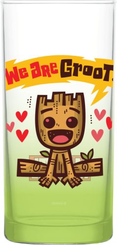 Baby Groot prémium üveg pohár - 290m