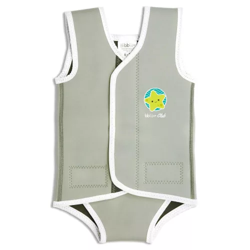 Bblüv Wrap neopréne baba úszódressz 6-18 hó- Szürke