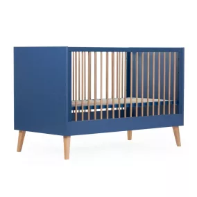 Childhome Bold Blue - Gyermekágy - 70x140 cm + lécek