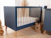 Childhome Bold Blue - Gyermekágy - 70x140 cm + lécek