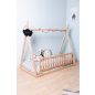 Childhome Tipi ágy - 90x200 cm - Fa - Természetes