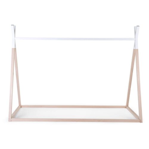 Childhome Tipi ágy - 90x200 cm - Fa - Természetes fehér