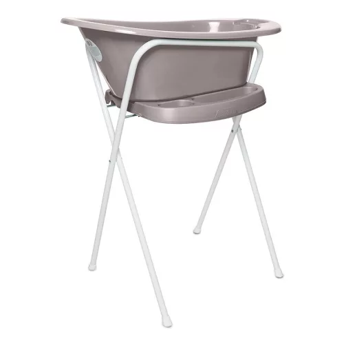 Click fém állvány kádra Bébé-Jou 98 cm Chalk Brown/Farm Friends