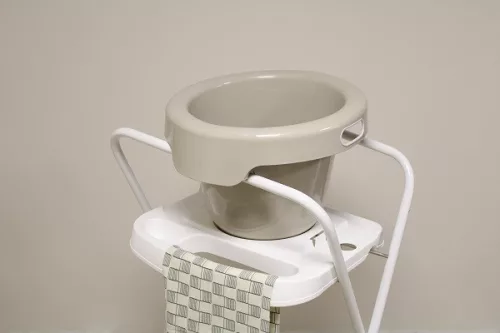 Click fém állvány kádra Bébé-Jou 103 cm Light Oat/Tiny Sheep